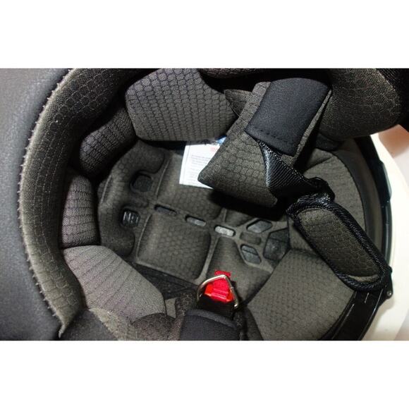 NEW TRIANGLE XXL Full Face Motorcycle Helmet Visor Sunshield Matte Black *READ* - Picture 12 of 15